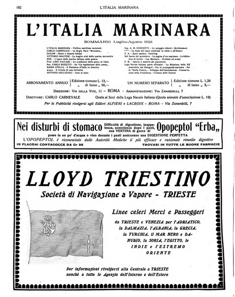 L'Italia marinara giornale della Lega navale italiana