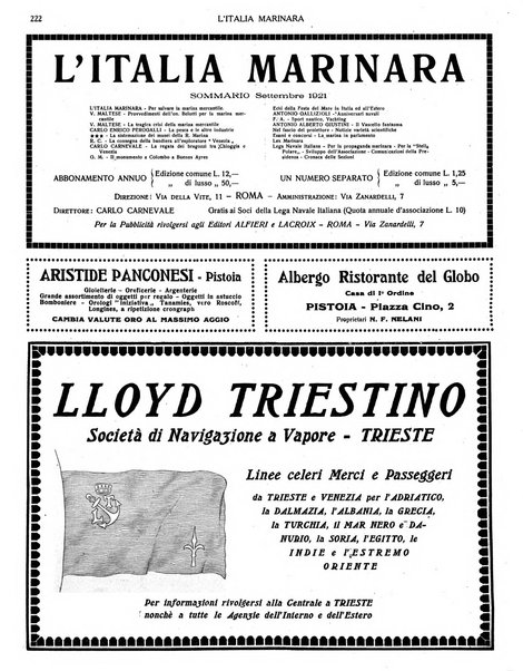 L'Italia marinara giornale della Lega navale italiana