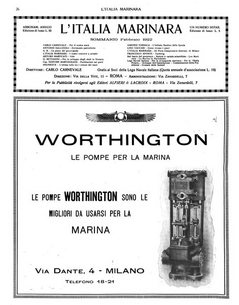 L'Italia marinara giornale della Lega navale italiana