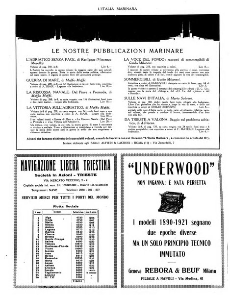 L'Italia marinara giornale della Lega navale italiana