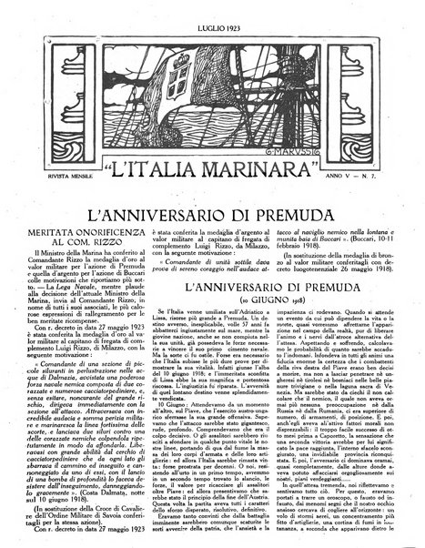 L'Italia marinara giornale della Lega navale italiana