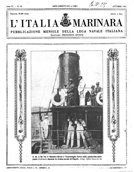 L'Italia marinara giornale della Lega navale italiana