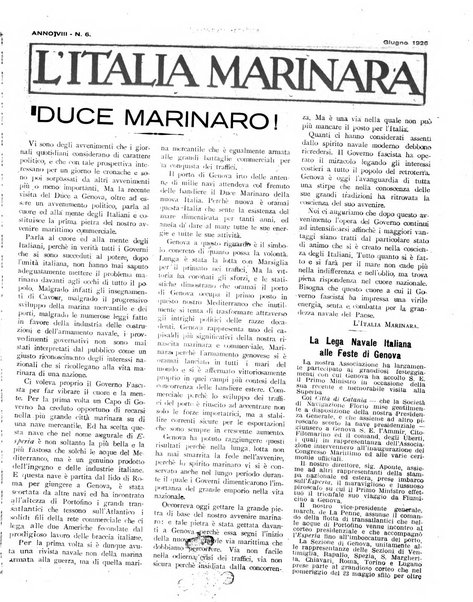 L'Italia marinara giornale della Lega navale italiana