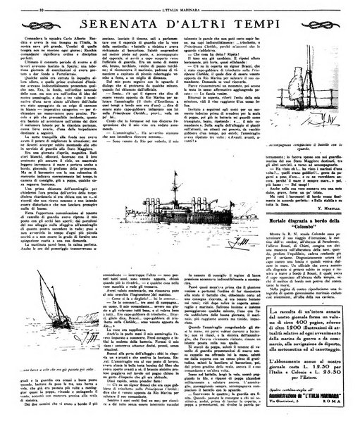 L'Italia marinara giornale della Lega navale italiana