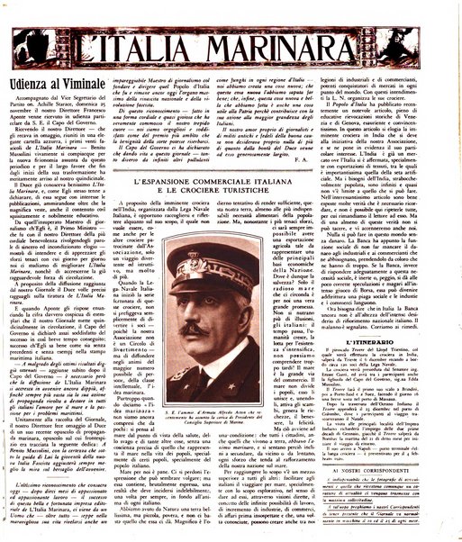 L'Italia marinara giornale della Lega navale italiana