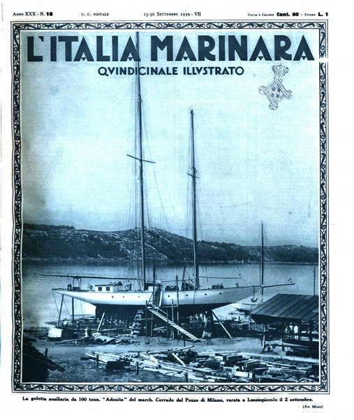 L'Italia marinara giornale della Lega navale italiana