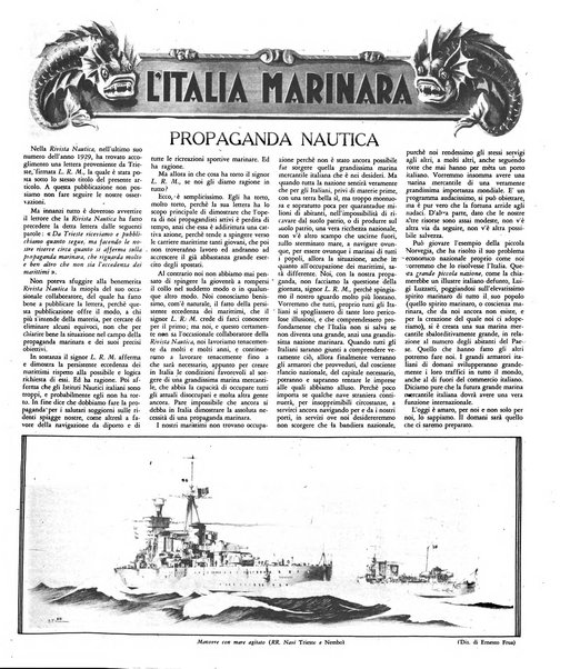 L'Italia marinara giornale della Lega navale italiana