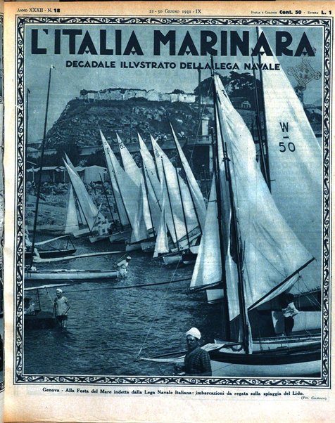 L'Italia marinara giornale della Lega navale italiana