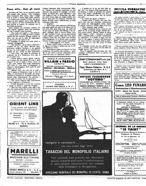 L'Italia marinara giornale della Lega navale italiana