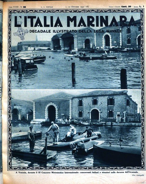 L'Italia marinara giornale della Lega navale italiana