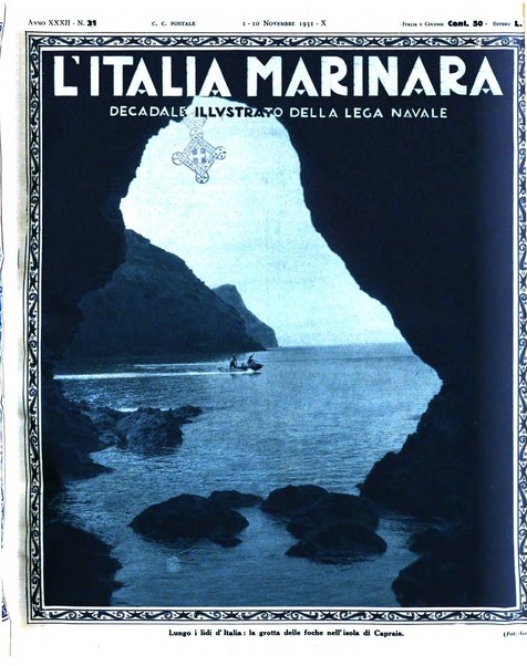 L'Italia marinara giornale della Lega navale italiana