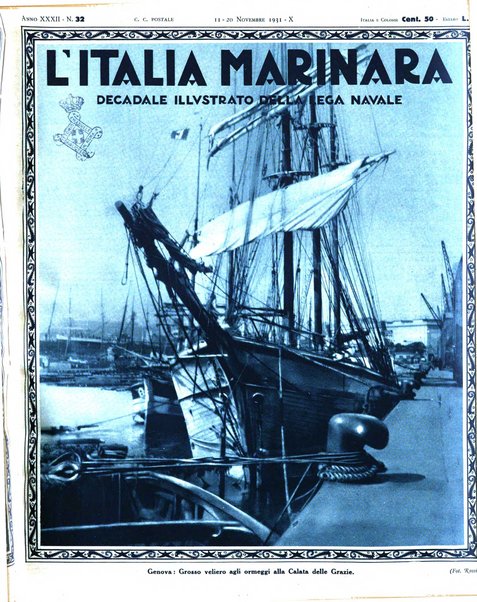 L'Italia marinara giornale della Lega navale italiana