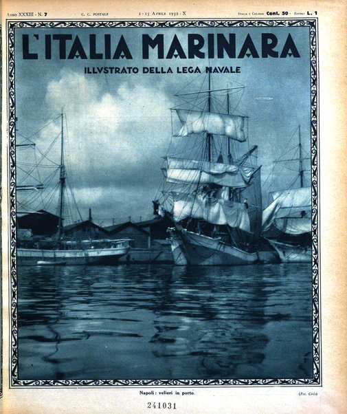 L'Italia marinara giornale della Lega navale italiana