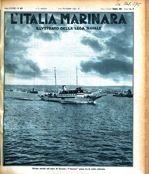 L'Italia marinara giornale della Lega navale italiana