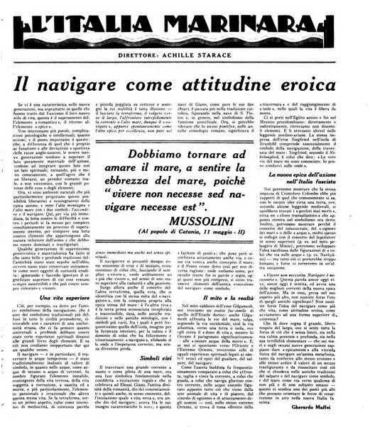 L'Italia marinara giornale della Lega navale italiana