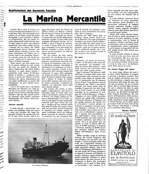 L'Italia marinara giornale della Lega navale italiana