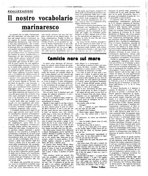 L'Italia marinara giornale della Lega navale italiana