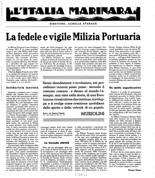 L'Italia marinara giornale della Lega navale italiana