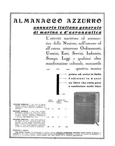 L'Italia marinara giornale della Lega navale italiana