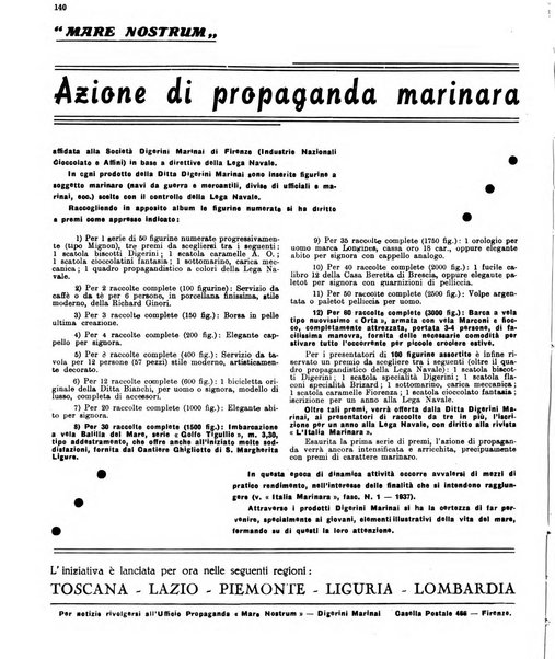 L'Italia marinara giornale della Lega navale italiana