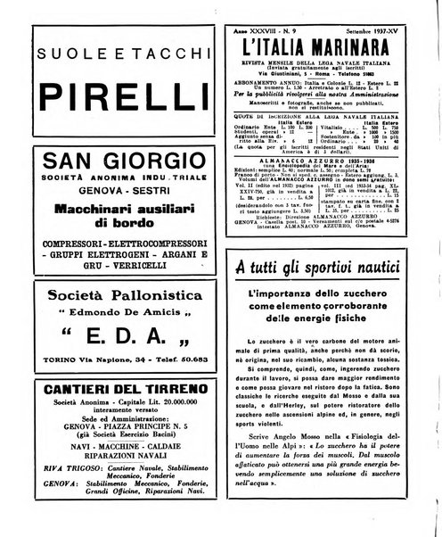 L'Italia marinara giornale della Lega navale italiana