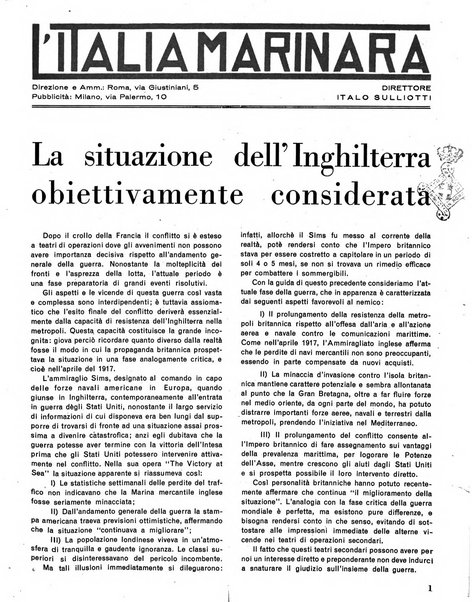 L'Italia marinara giornale della Lega navale italiana