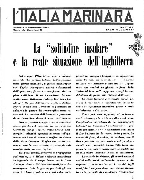 L'Italia marinara giornale della Lega navale italiana