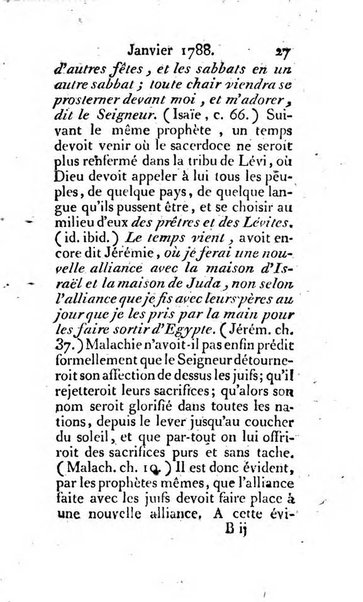 Journal ecclesiastique ou bibliotheque raisonnée des sciences ecclésiastiques