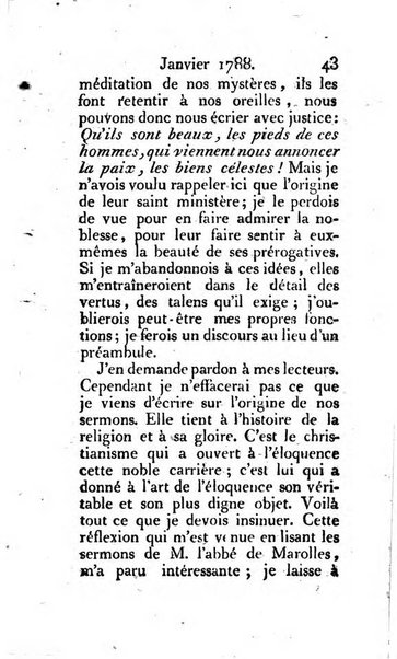 Journal ecclesiastique ou bibliotheque raisonnée des sciences ecclésiastiques