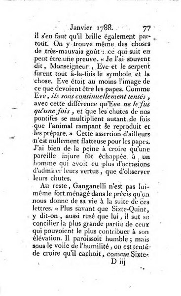 Journal ecclesiastique ou bibliotheque raisonnée des sciences ecclésiastiques