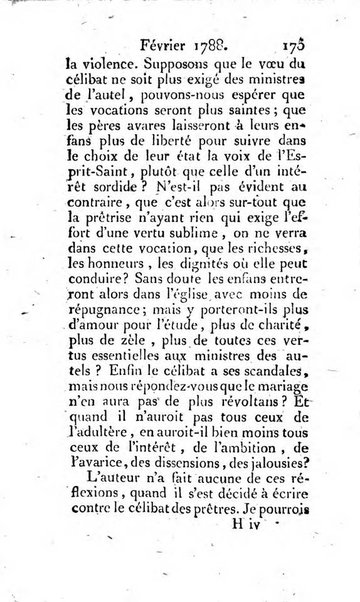 Journal ecclesiastique ou bibliotheque raisonnée des sciences ecclésiastiques