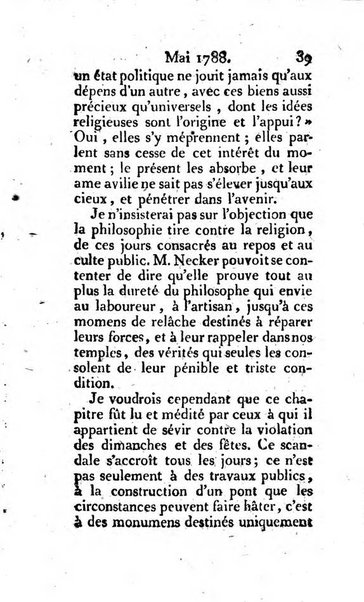 Journal ecclesiastique ou bibliotheque raisonnée des sciences ecclésiastiques