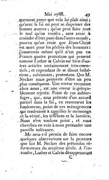 Journal ecclesiastique ou bibliotheque raisonnée des sciences ecclésiastiques