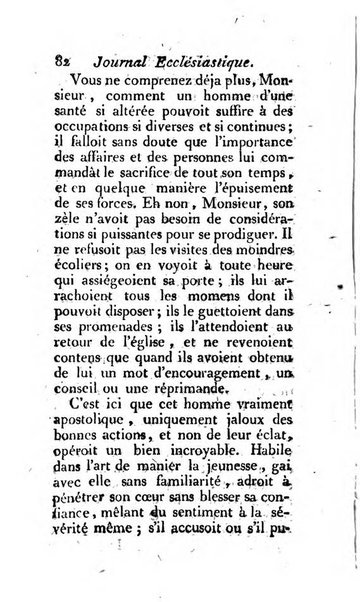 Journal ecclesiastique ou bibliotheque raisonnée des sciences ecclésiastiques