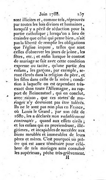 Journal ecclesiastique ou bibliotheque raisonnée des sciences ecclésiastiques