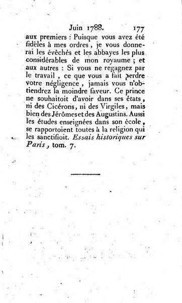 Journal ecclesiastique ou bibliotheque raisonnée des sciences ecclésiastiques