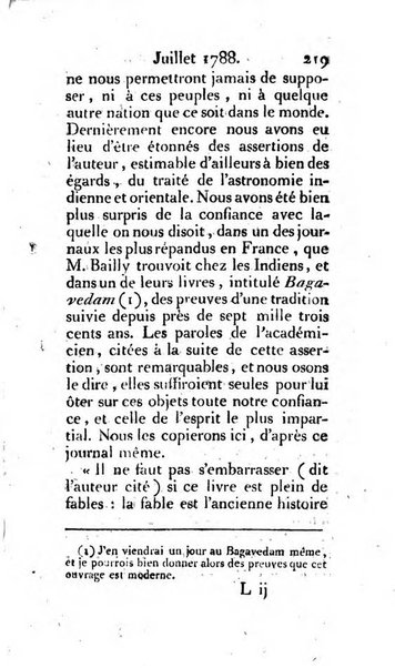 Journal ecclesiastique ou bibliotheque raisonnée des sciences ecclésiastiques