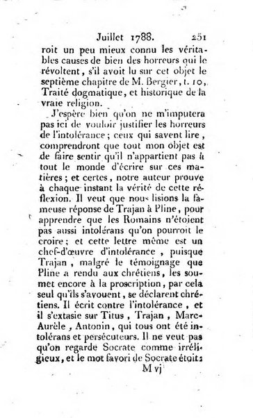 Journal ecclesiastique ou bibliotheque raisonnée des sciences ecclésiastiques