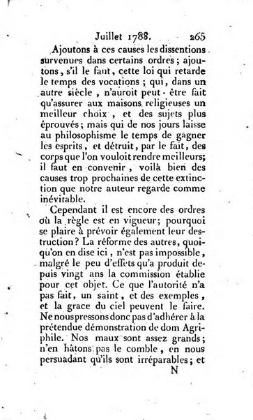 Journal ecclesiastique ou bibliotheque raisonnée des sciences ecclésiastiques