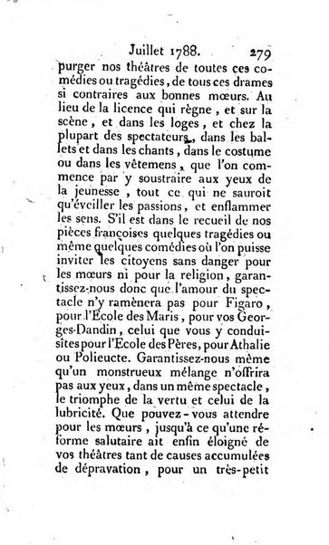 Journal ecclesiastique ou bibliotheque raisonnée des sciences ecclésiastiques