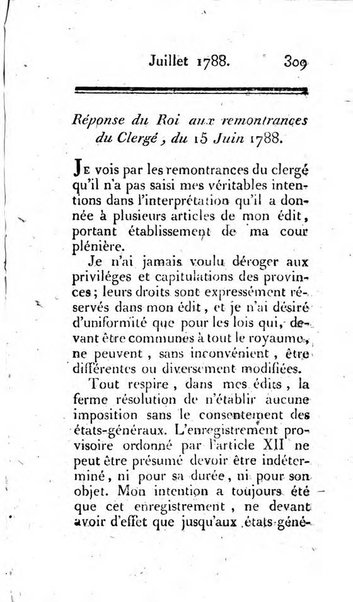 Journal ecclesiastique ou bibliotheque raisonnée des sciences ecclésiastiques