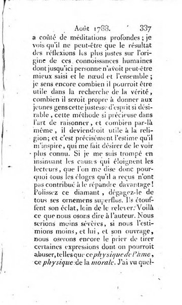 Journal ecclesiastique ou bibliotheque raisonnée des sciences ecclésiastiques