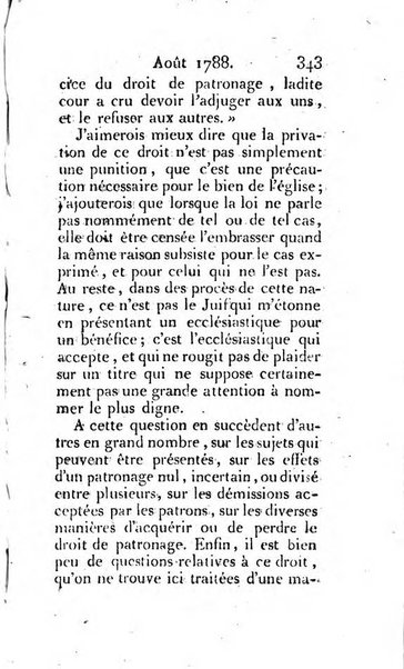 Journal ecclesiastique ou bibliotheque raisonnée des sciences ecclésiastiques