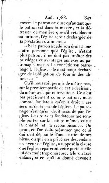 Journal ecclesiastique ou bibliotheque raisonnée des sciences ecclésiastiques