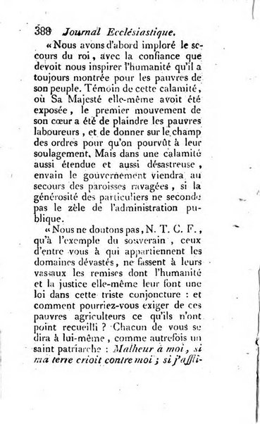 Journal ecclesiastique ou bibliotheque raisonnée des sciences ecclésiastiques