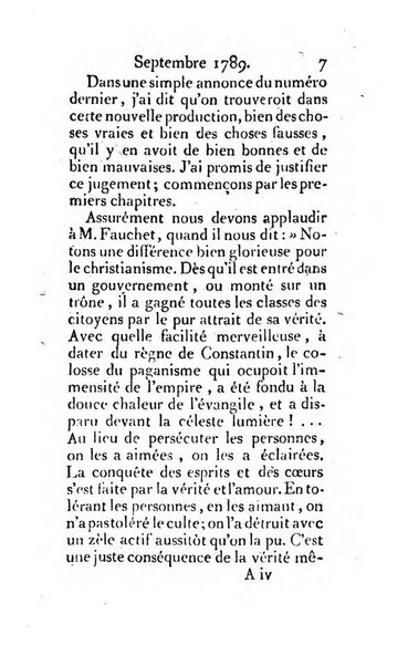 Journal ecclesiastique ou bibliotheque raisonnée des sciences ecclésiastiques