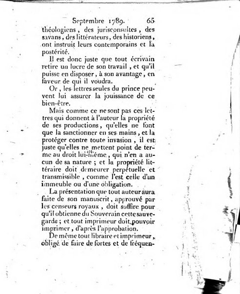 Journal ecclesiastique ou bibliotheque raisonnée des sciences ecclésiastiques