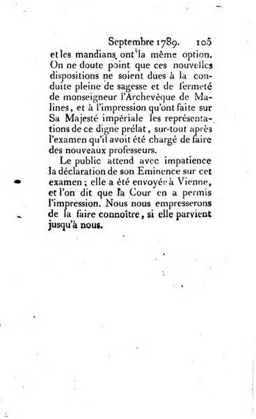 Journal ecclesiastique ou bibliotheque raisonnée des sciences ecclésiastiques