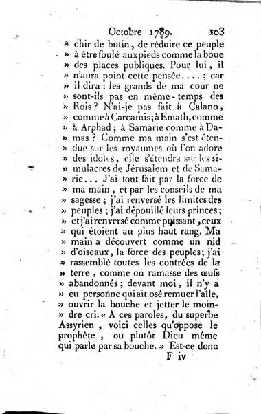 Journal ecclesiastique ou bibliotheque raisonnée des sciences ecclésiastiques