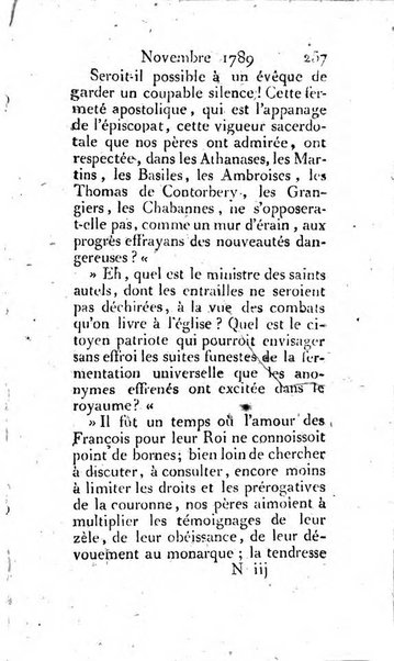 Journal ecclesiastique ou bibliotheque raisonnée des sciences ecclésiastiques